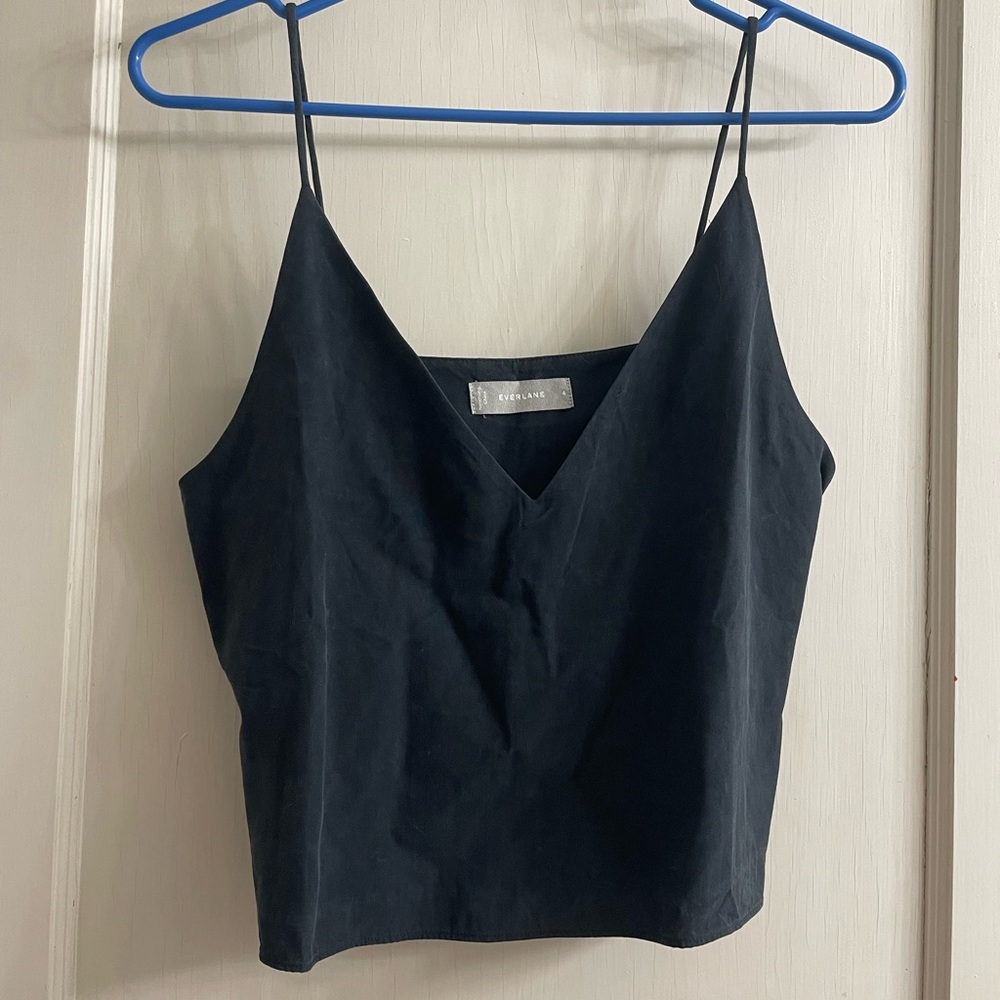 Everlane Washable Silk Cropped Cami